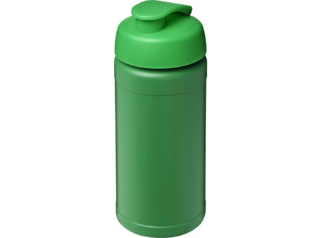 Baseline 500 ml recycelte Sportflasche mit Klappdeckel 