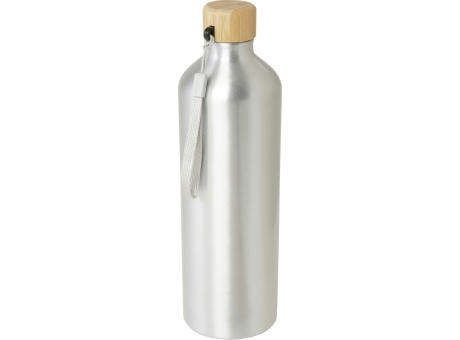 Malpeza 1L RCS-zertifizierte Wasserflasche aus recyceltem Aluminium 