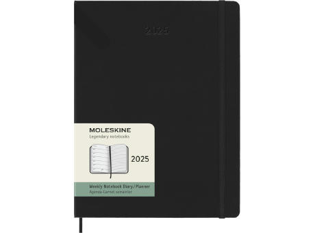 Moleskine Hardcover 12 Monate Wochenkalender XL