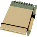 Zuse A7 Recycling Notizblock mit Stift