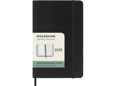 Moleskine Softcover 12 Monate Wochenkalender, Pocket-Format