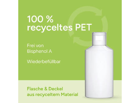 50 ml Flasche - Handbalsam "Ringelblume - Aloe Vera" - Body Label mit Logo  bedrucken  Presenta Deutschland GmbH
