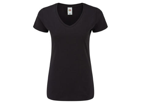 Frauen Farbe T-Shirt Iconic V-Neck