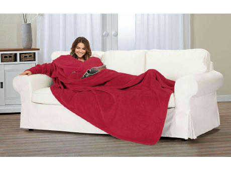Premium Kuscheldecke mit Ärmel