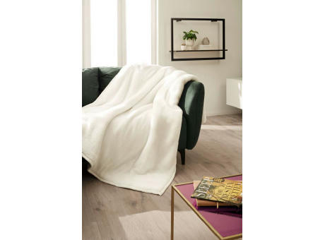 Kuschelig weiche Decke Wolkenweich