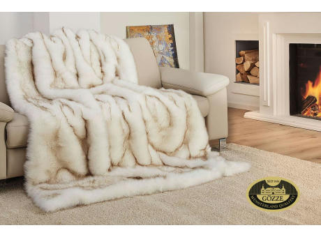 Schneefuchs Felloptik