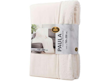 PAULA, Chenille Wohndecke