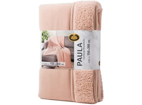 PAULA, Chenille Wohndecke