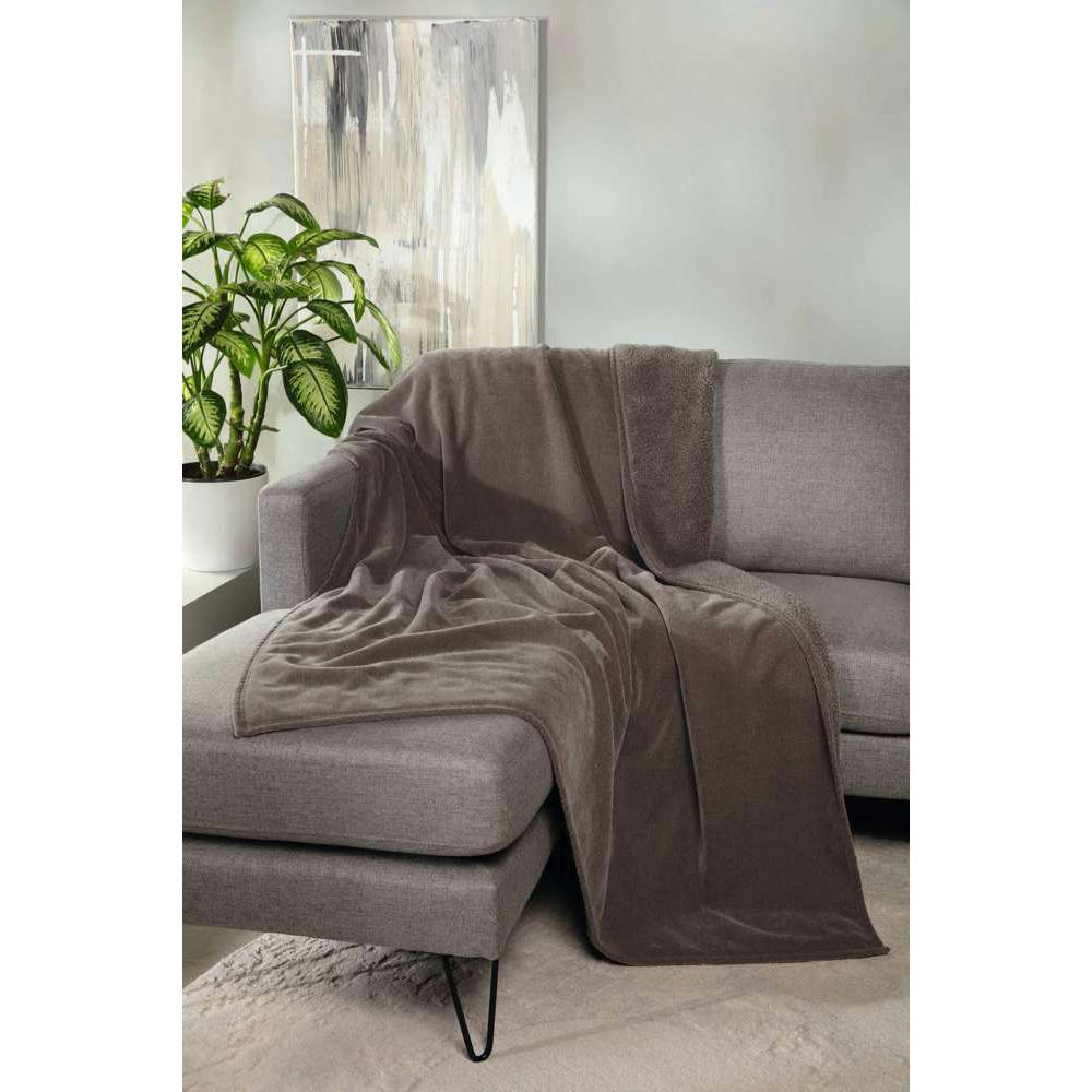 PAULA, Chenille Wohndecke