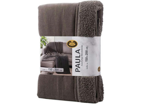 PAULA, Chenille Wohndecke