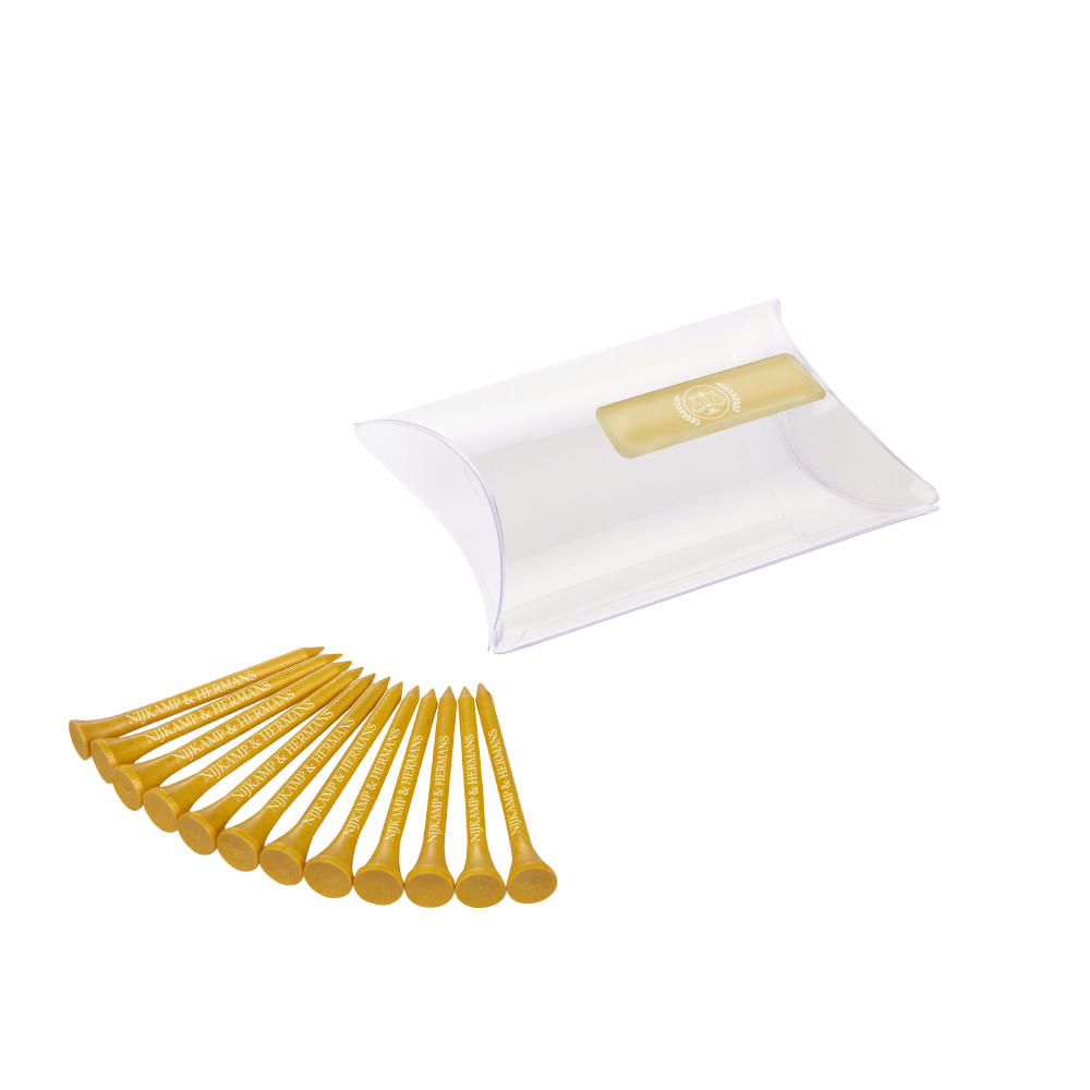 Pillowpack mit 12 Tees 70 mm