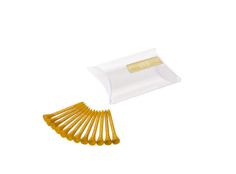 Pillowpack mit 12 Tees 70 mm