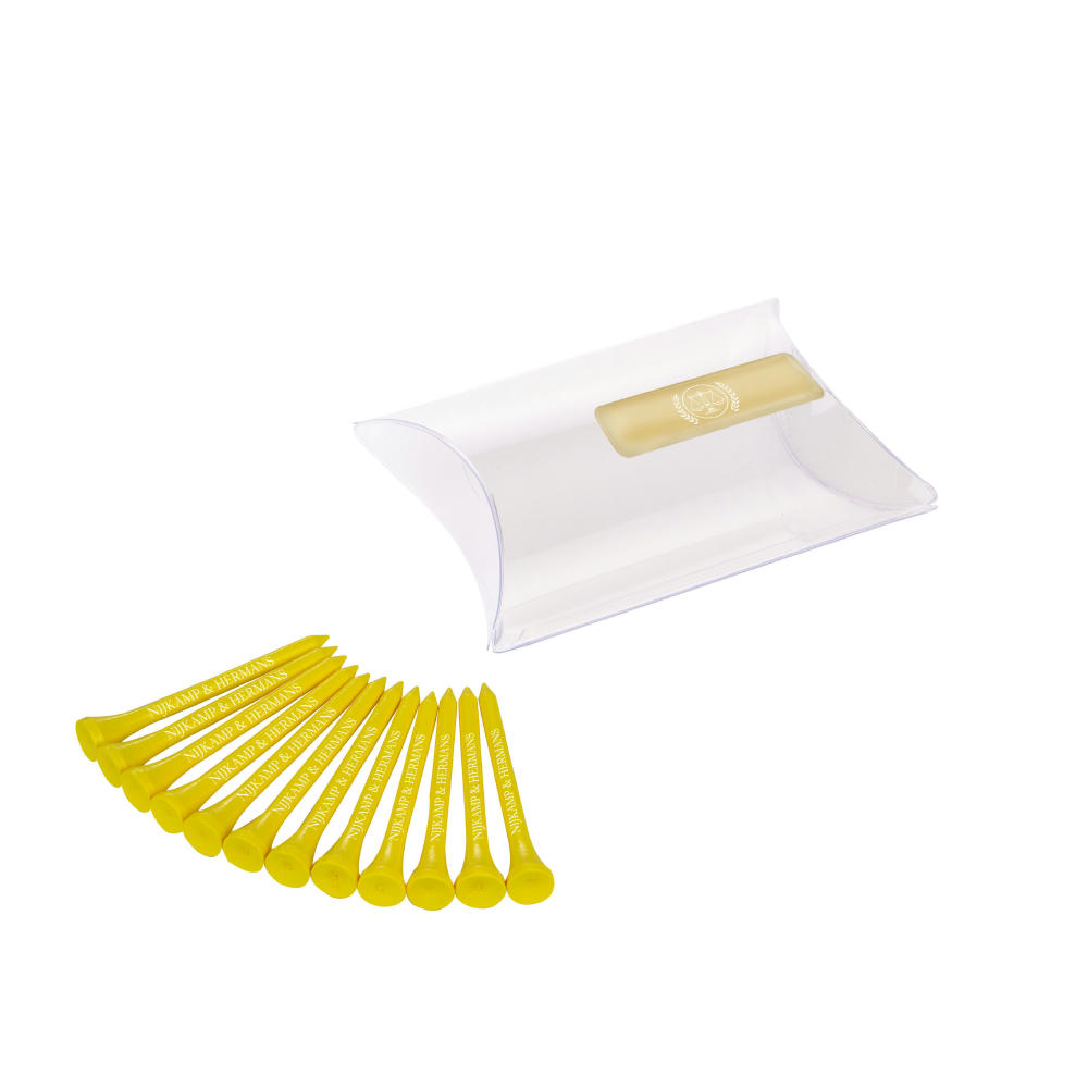 Pillowpack mit 12 Tees 70 mm