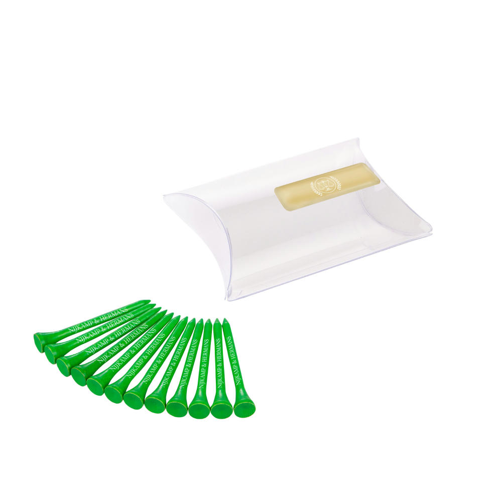 Pillowpack mit 12 Tees 70 mm