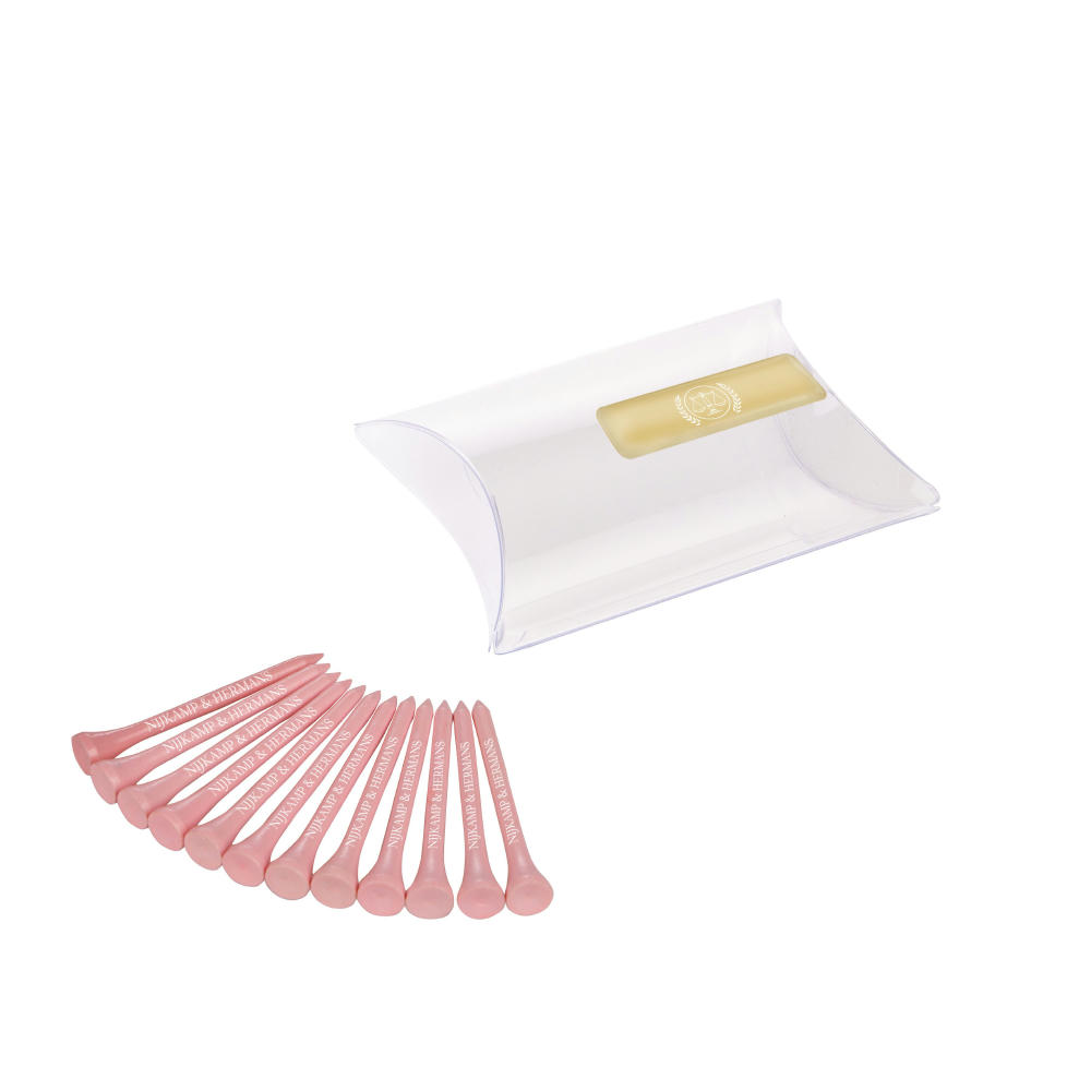 Pillowpack mit 12 Tees 70 mm