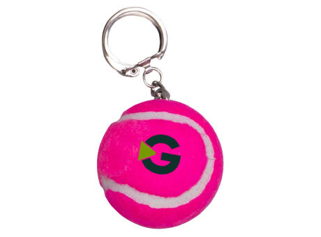 Tennisball-Schlüsselanhänger farbig