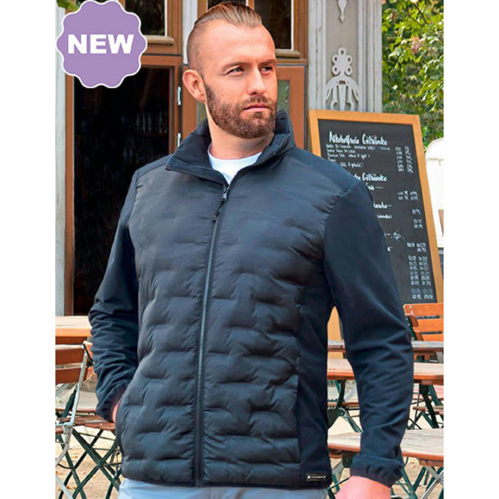 Herren Fleece-Hybrid Jacket