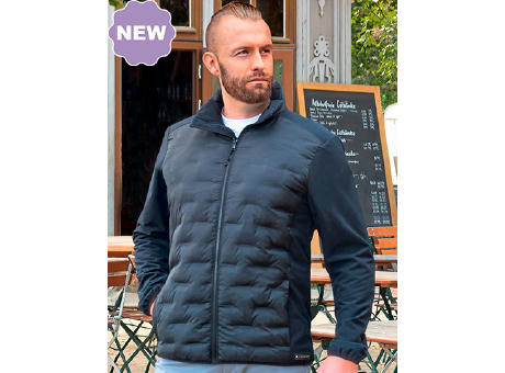 Herren Fleece-Hybrid Jacket