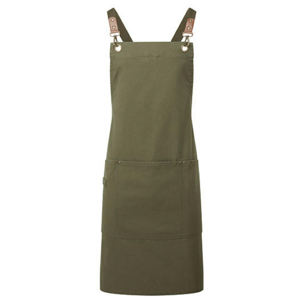 Clip ‘n’ Clasp Cross-Back Bib Apron