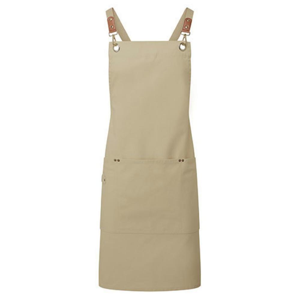 Clip ‘n’ Clasp Cross-Back Bib Apron