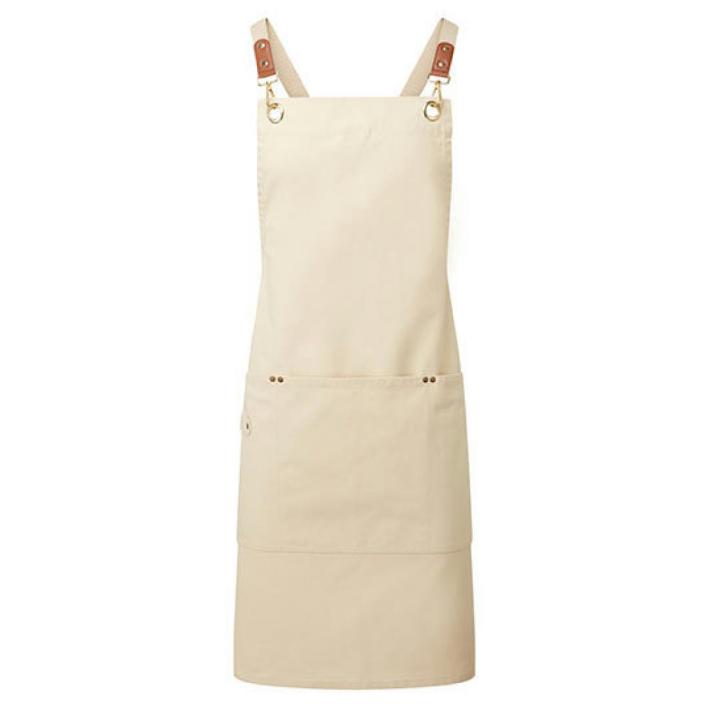 Clip ‘n’ Clasp Cross-Back Bib Apron