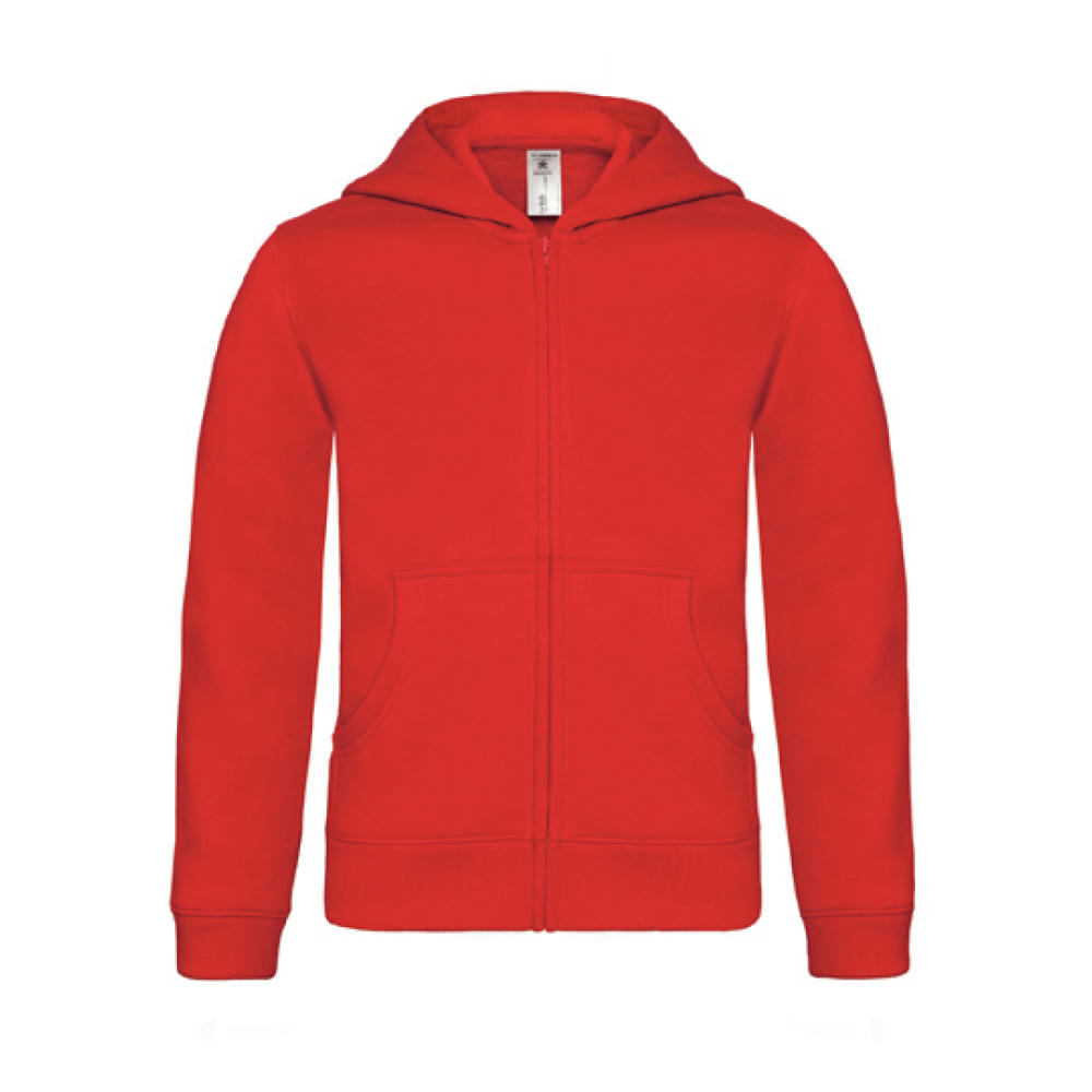 Kids´ Hooded Full Zip Sweat