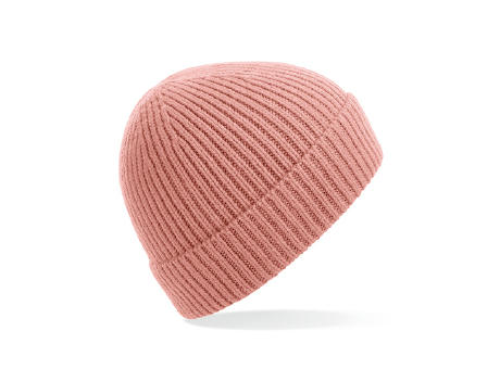 Engineered Knit Ribbed Beanie