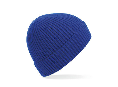 Engineered Knit Ribbed Beanie