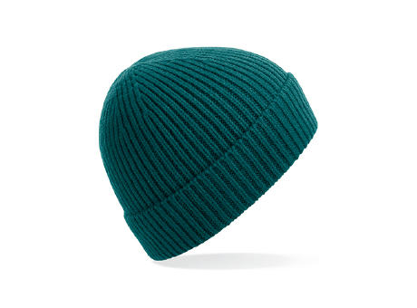 Engineered Knit Ribbed Beanie