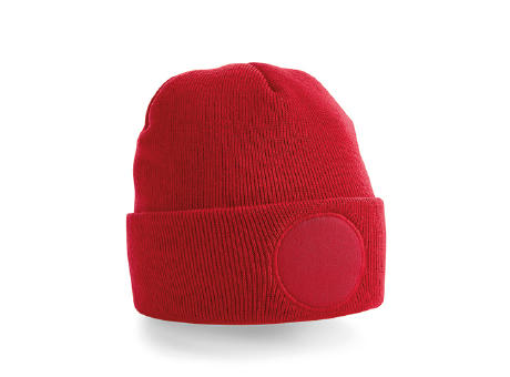 Circular Patch Beanie