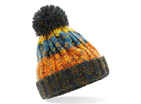 Junior Corkscrew Pom Pom Beanie