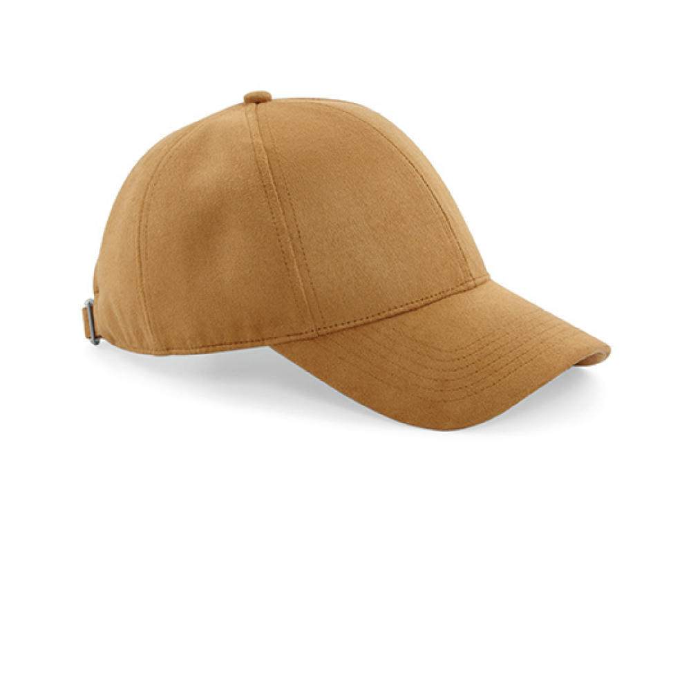 Faux Suede 6 Panel Cap