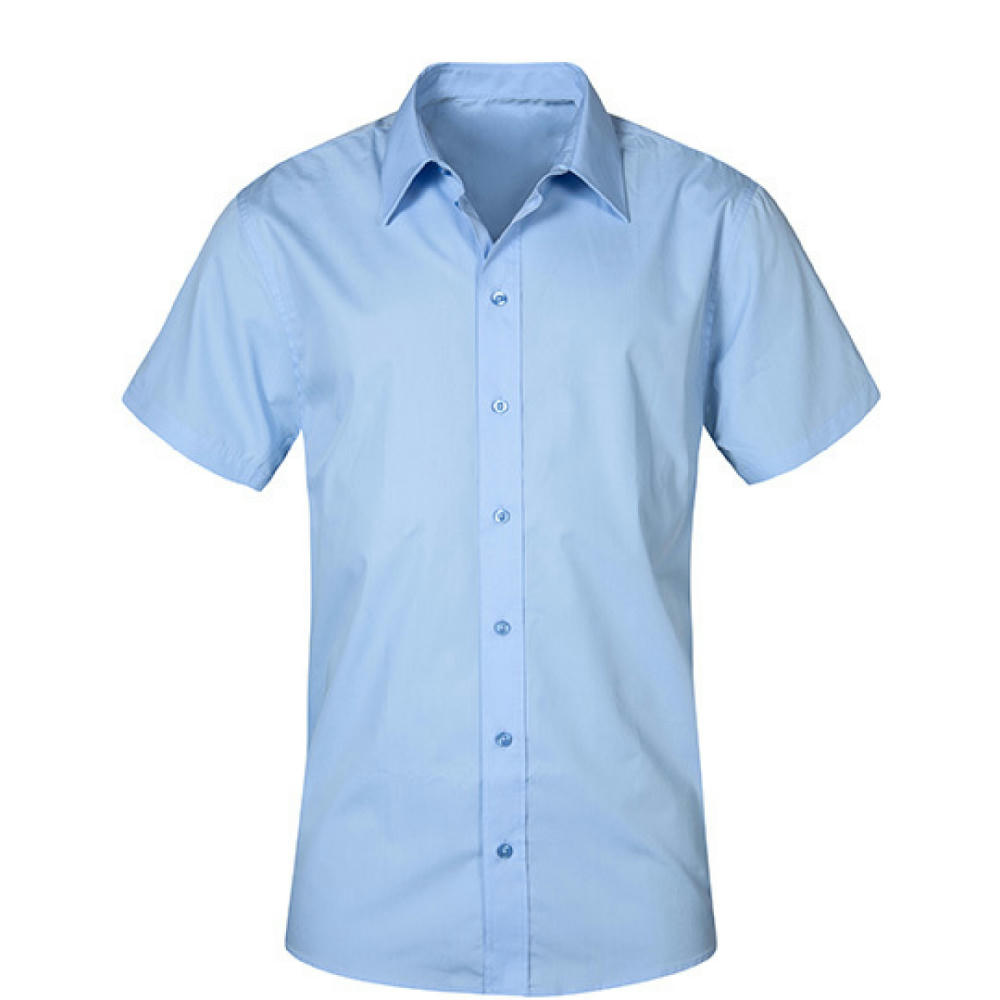 Men´s Poplin Shirt Short Sleeve