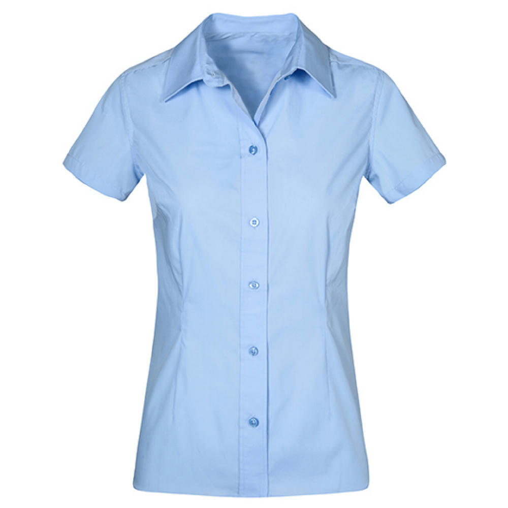 Women´s Poplin Shirt Short Sleeve