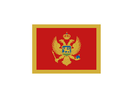 Fahne Montenegro