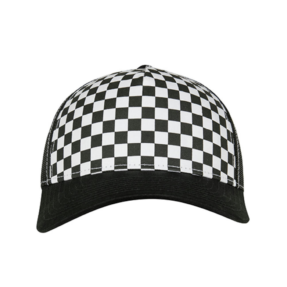 Checkerboard Retro Trucker