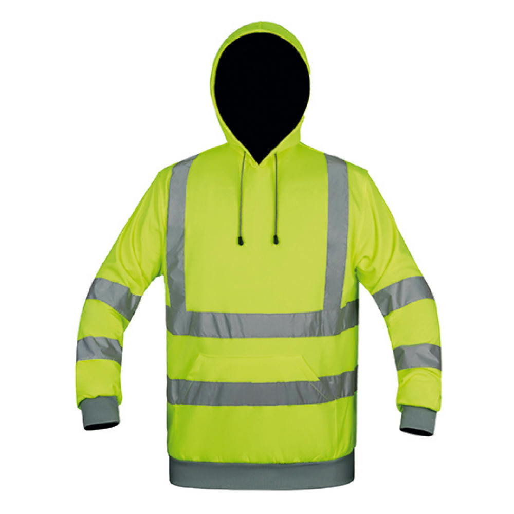 Hi-Vis Workwear Hoody Cork