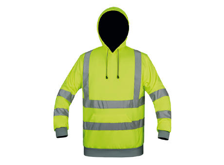 Hi-Vis Workwear Hoody Cork