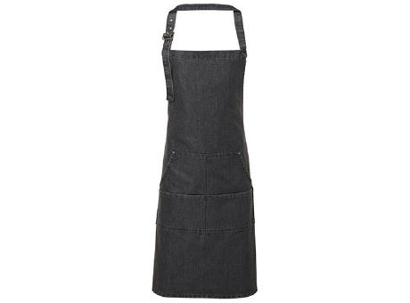 Jeans Stitch Denim Bib Apron