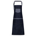 Domain Contrast Denim Bib Apron