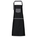 Domain Contrast Denim Bib Apron