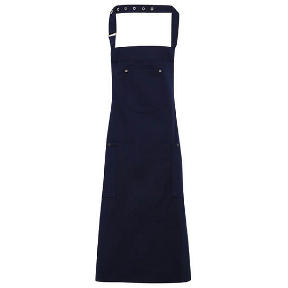 Cotton Chino Bib Apron