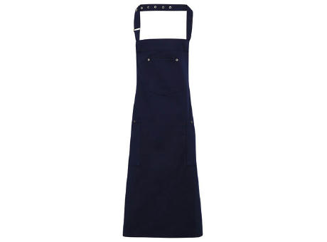 Cotton Chino Bib Apron