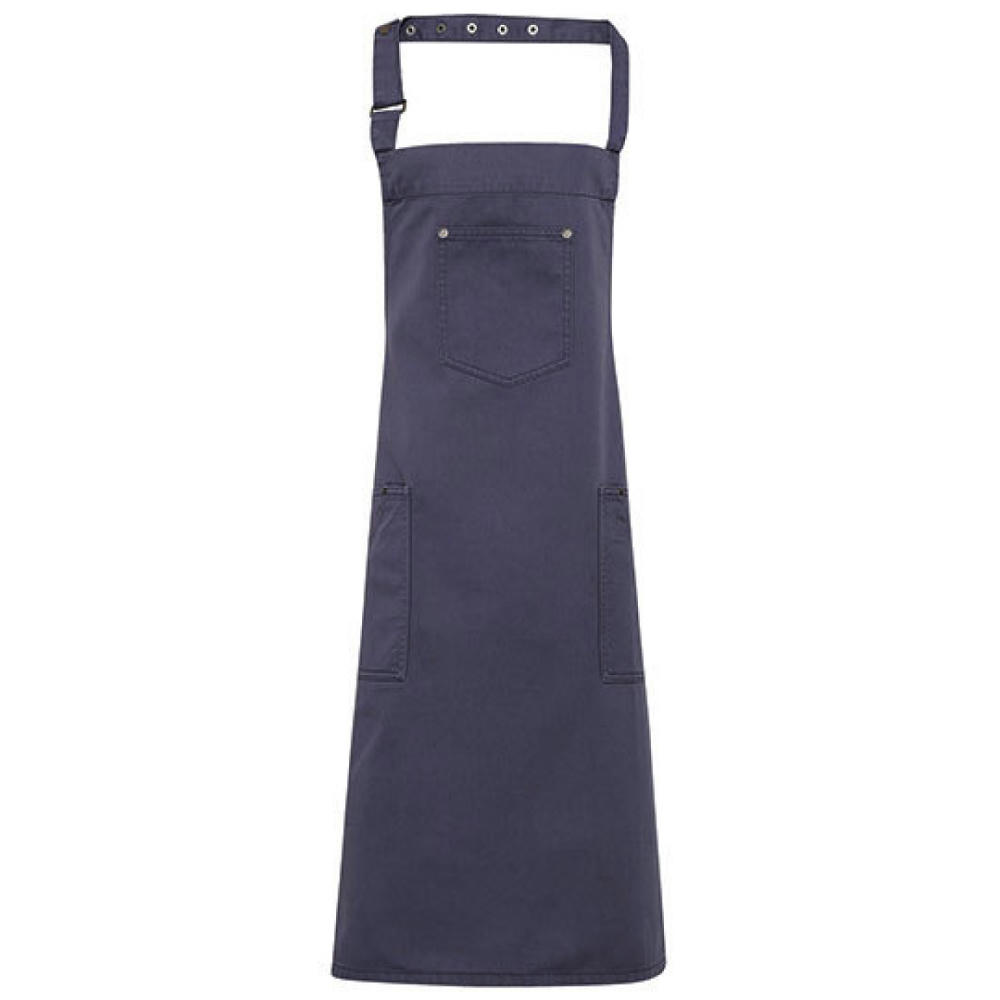 Cotton Chino Bib Apron