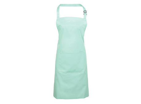 Colours Collection Bib Apron With Pocket