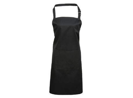 Colours Collection Bib Apron With Pocket