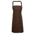 Colours Collection Bib Apron With Pocket