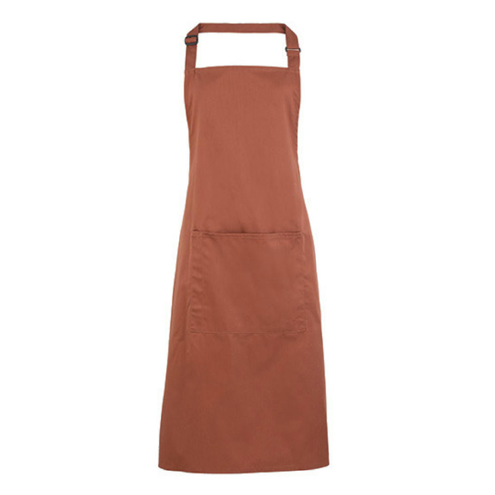 Colours Collection Bib Apron With Pocket