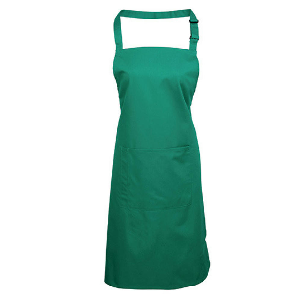 Colours Collection Bib Apron With Pocket