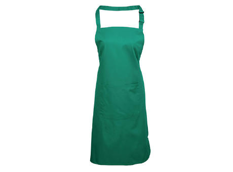 Colours Collection Bib Apron With Pocket